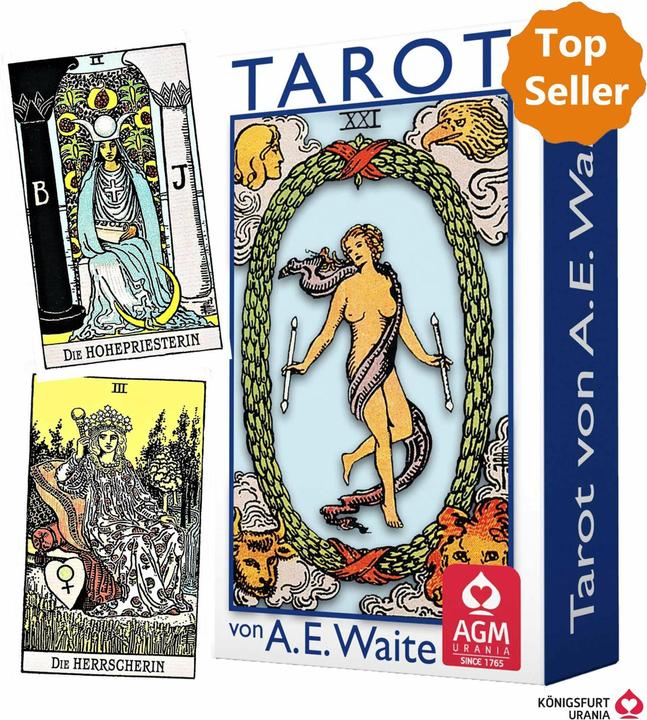 Tarot von A.E. Waite (Deutsch, Pamela Colman Smith, Arthur Edward Waite, 2017)