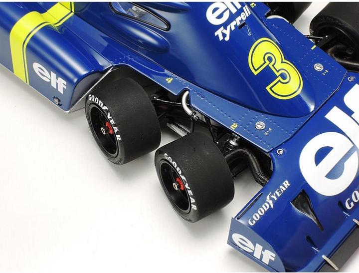 Actual product image Tamiya Tyrrell P34 Six Wheeler (with PE Parts)