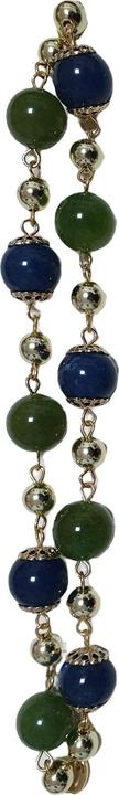 Immagine prodotto L'Officiel Bracciale due fili oro con agate multicolore