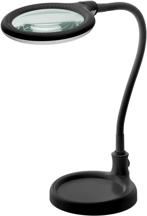 Image du produit Goobay Lampe loupe sur pied/à pince (480 lm)