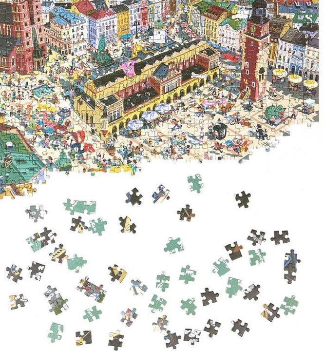 Produktbild Czuczu Puzzle Puzzlove Stadt Krakau 1000 Teile (1000 Teile)