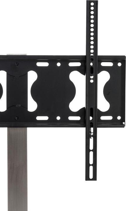 Actual product image Swisshandel24 TV stand angular, stainless steel (65", 40 kg)