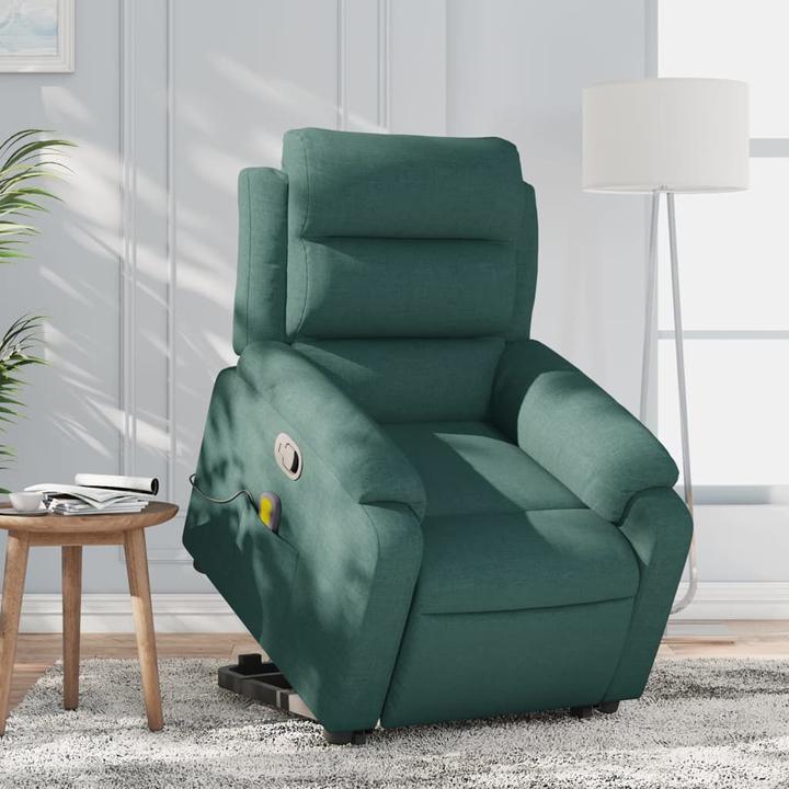 Actual product image VidaXL Massage chair with stand-up aid fabric