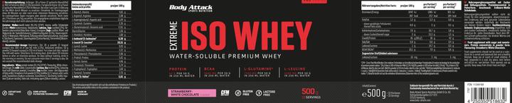 Produktbild Body Attack Extreme Iso Whey Professional (Neutral, 1 Stk., 1800 g)