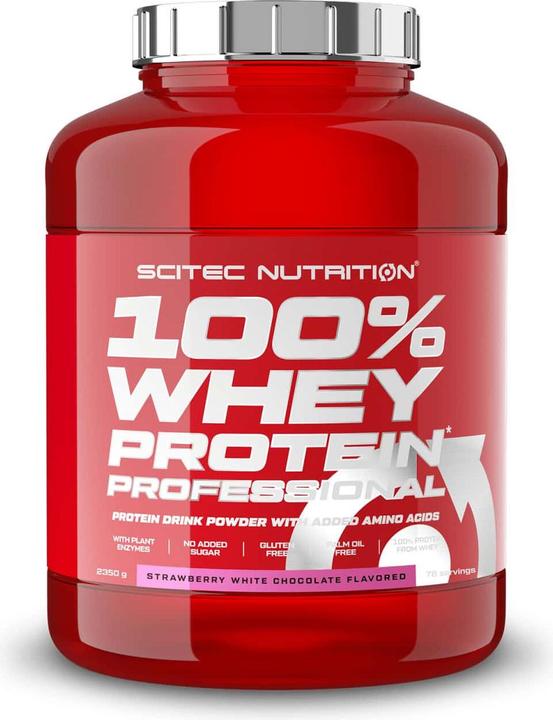 Scitec Protein Professionnal (White chocolate, Strawberry, 1 pcs., 2350 g)