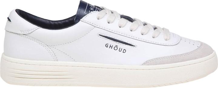 Actual product image Ghoud lido low sneakers in white/blue leather and suede (43)