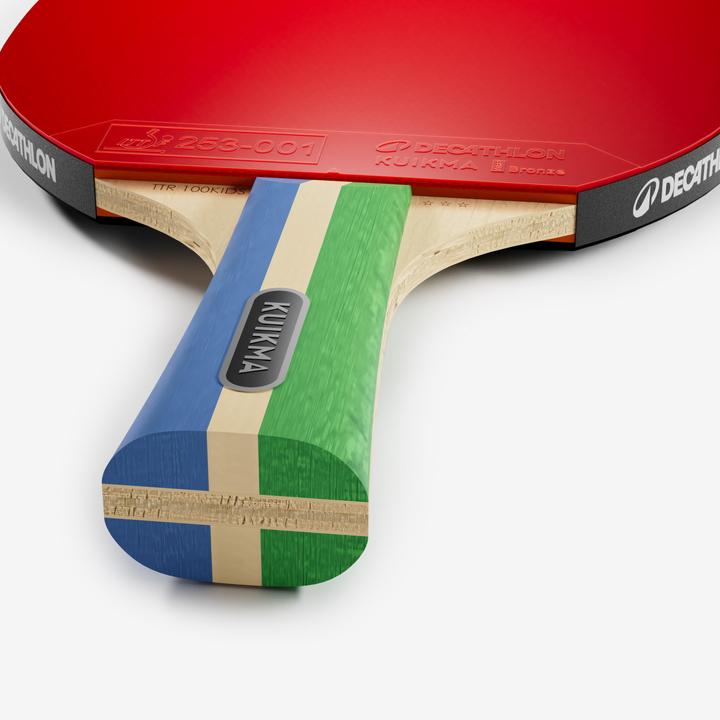 Image du produit Kuikma Raquette De Tennis De Table Ttr 100 Enfant Polyvalente 3* Ittf école