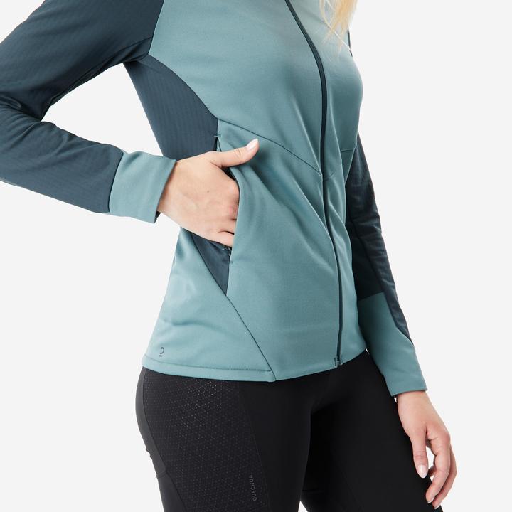 Immagine prodotto Quechua Giacca in pile da donna per escursioni leggere - MH520 rosa (XS)