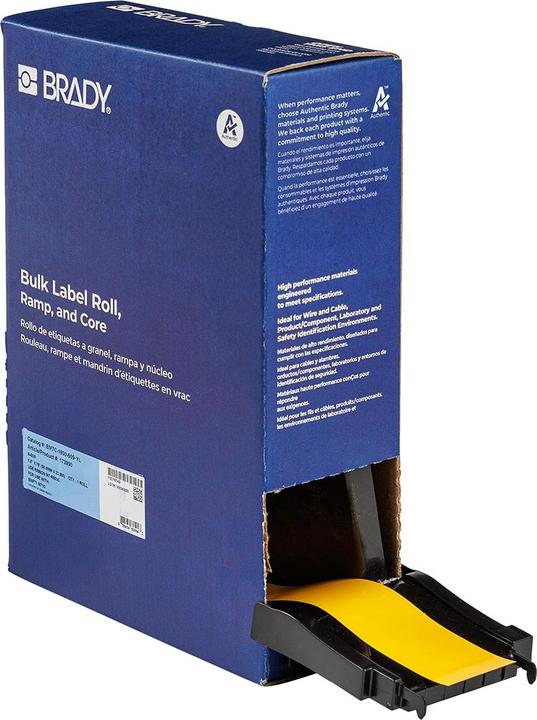 Actual product image Brady Magnetic polyester labels for the M710 printer