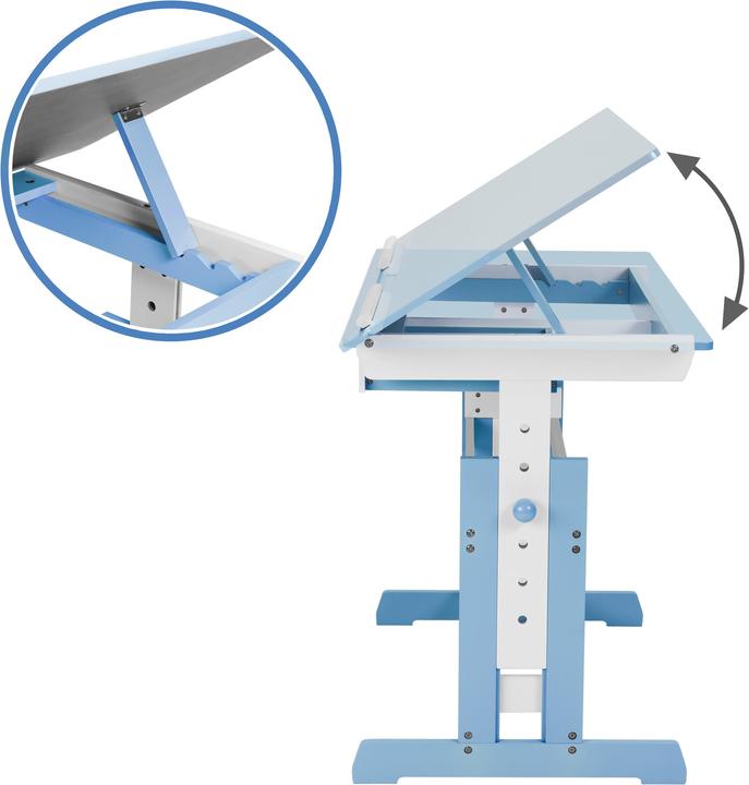 Actual product image tectake Children's desk and mobile pedestal (109 x 55 x 94 cm)