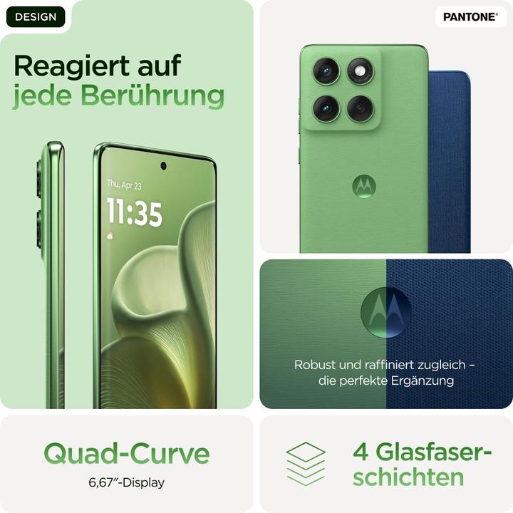 Productafbeelding Motorola Rand 60 (512 GB, Pantone klaver, 6.67", Dubbele SIM, 50 Mpx, 5G)
