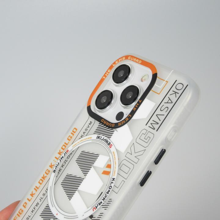 Actual product image PhoneLook Case MWK Cyber Grid silicone with MagSafe (Apple iPhone 15 Pro)