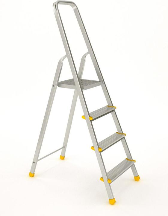 Puag Haushaltleiter 4 Stufen (Stehleiter, 152 cm)