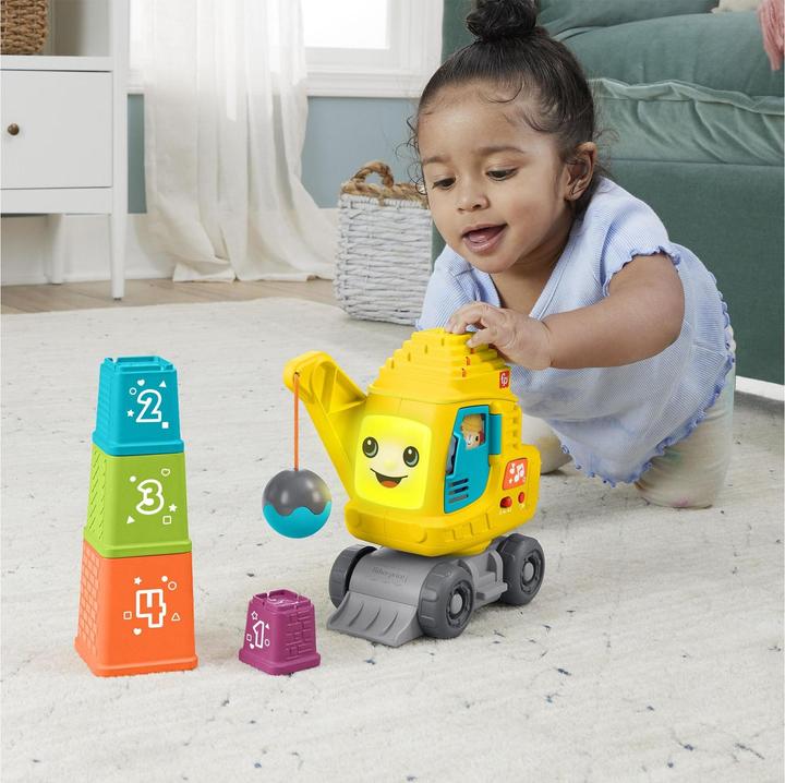 Image du produit Fisher-Price Count & Stack Crane- (D, F, I, E)