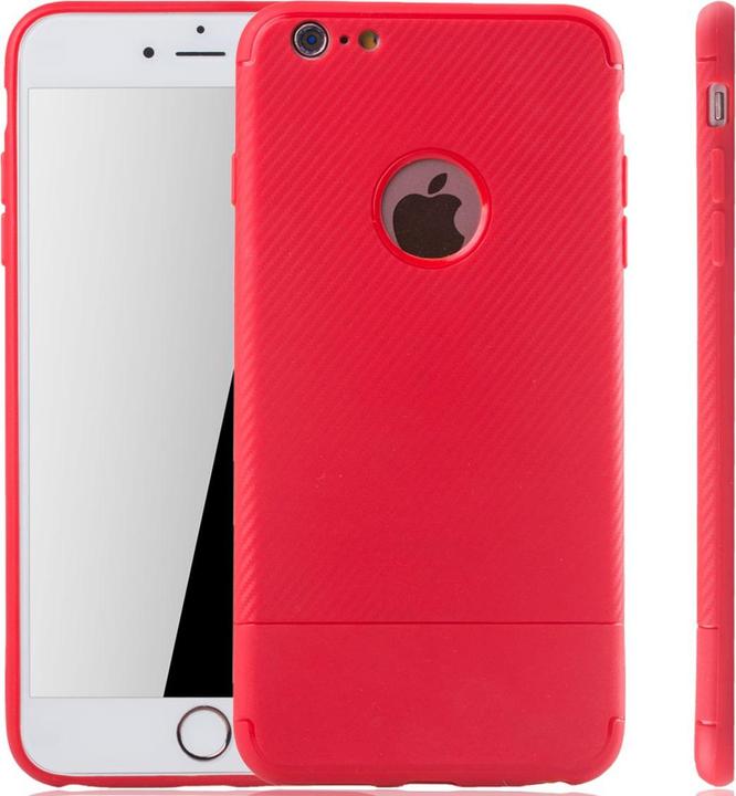 Produktbild König Design Apple iPhone 6 / 6s Plus Hülle Case Handy Cover Schutz Tasche Schutzhülle Rot (Apple iPhone 6 Plus)