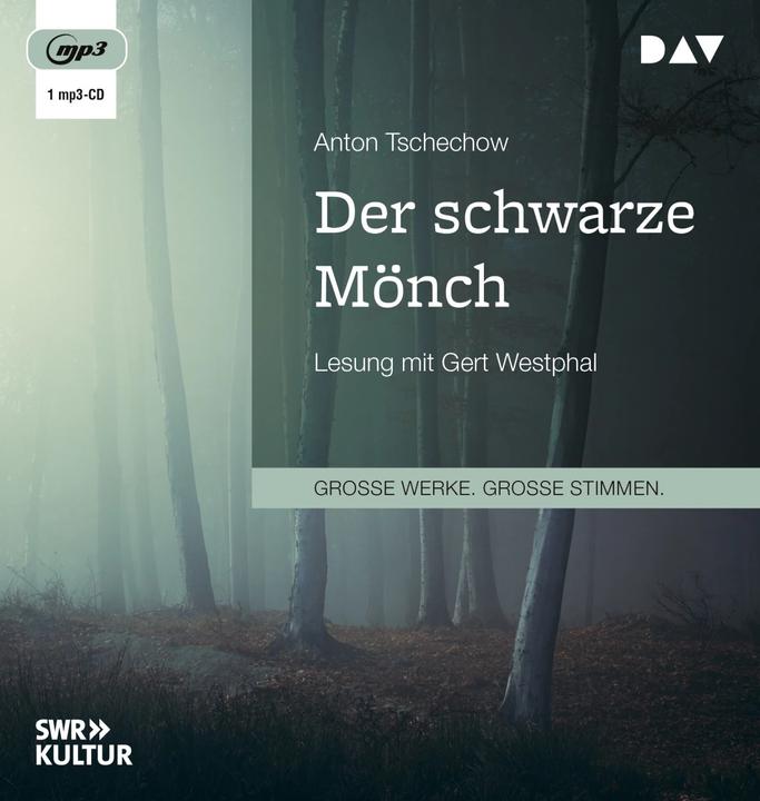 Actual product image The black monk (Anton Chekhov, Gert Westphal, Johannes von Guenther, German)