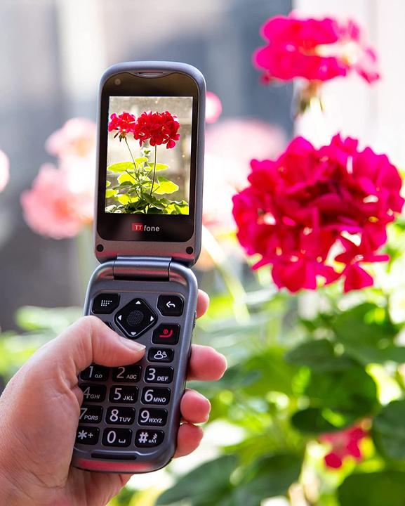 Actual product image TTfone TT970 Whatsapp 4G Touchscreen Senior Big Button Flip Mobile Phone (2.80", 8 Mpx, 4G)