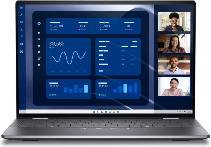 Image du produit Dell Latitude 9450 2-in-1 (14", Intel Core Ultra 7 165U, 16 Go, 512 Go, ING. Int.)