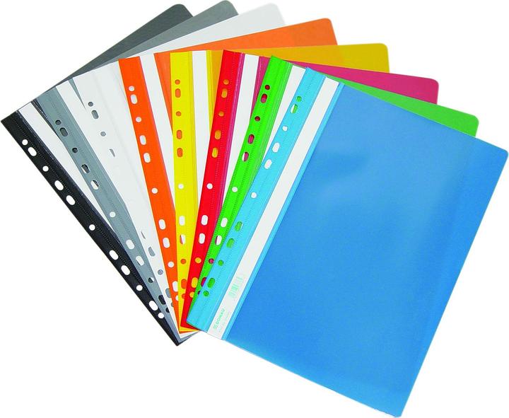 Produktbild Donau Protokollmappe, pvc, a4, hart, 150/160 micron, perforiert, blau