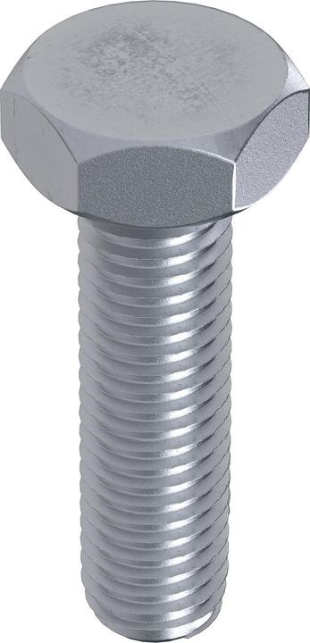Image du produit Tox Boulon hexagonal DIN 933 galvanisé M6x25 (10 pcs) (10 Vis par pièce)