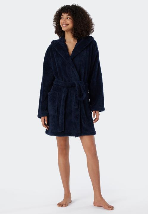 Produktbild Schiesser Teddy Fleece Morgenmantel / Bademantel (S)