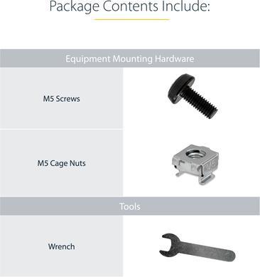 Produktbild StarTech Universal Server Rack Rails