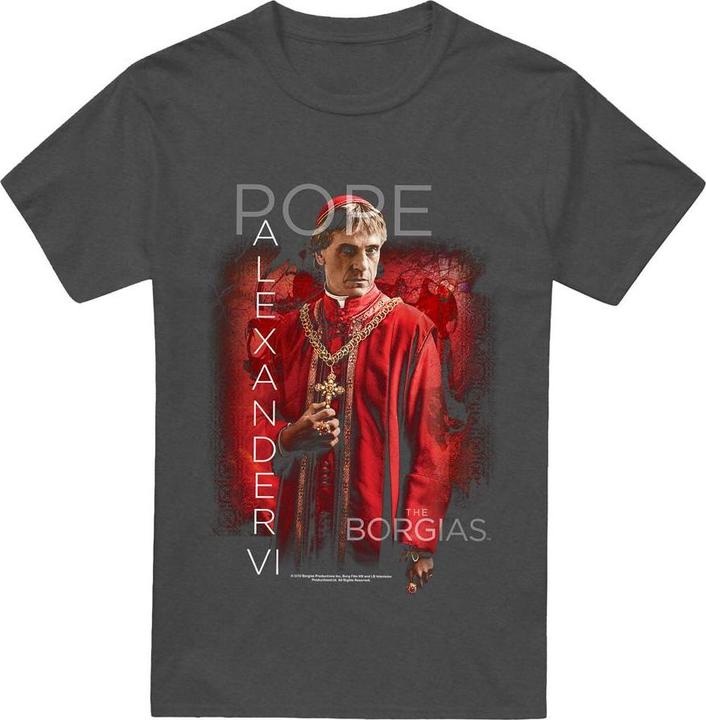 Immagine prodotto The Borgias Pope Alexander VI Maglietta Adulto Unisex (M)