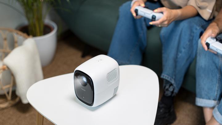 Actual product image Philips Neopix 130 video projector (HD, 120 lm, 1.43:1)