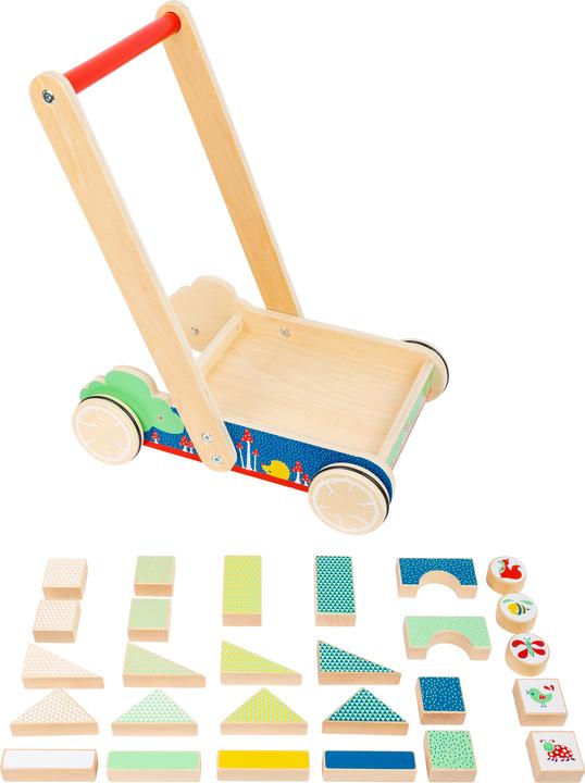 Produktbild small foot Lauflernwagen Bauklötze Move it