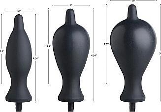 Immagine prodotto Master Series Spina gonfiabile in silicone Dark Inflator