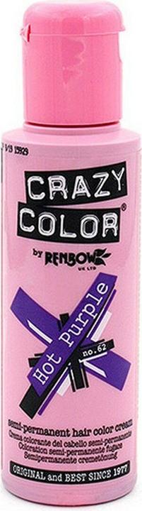 Crazy Color by 62 Hot Purple 100ml Pink 100ml (62)