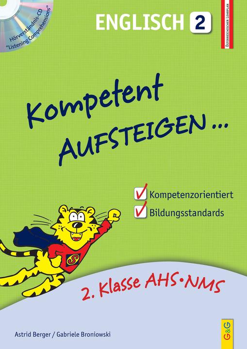 Produktbild Kompetent Aufsteigen Englisch 2. Klasse. mit Hörverständnis-CD (Deutsch, Astrid Berger, Gabriele Broniowski, 2015)
