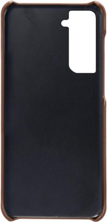 Actual product image Screenguard Samsung Galaxy S21 CardCaddy Leather Backcase with Card Pockets (Samsung Galaxy S21+)