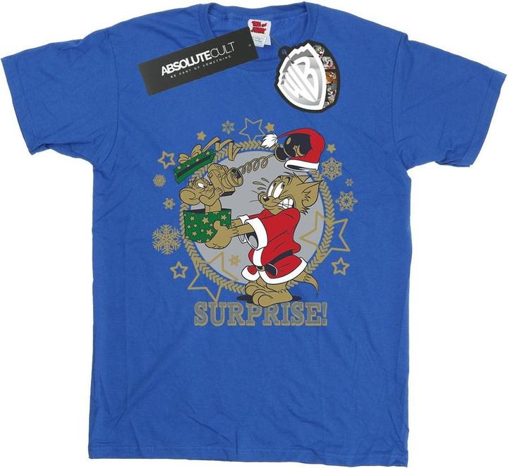 Tom & Jerry Christmas Surprise TShirt (M)
