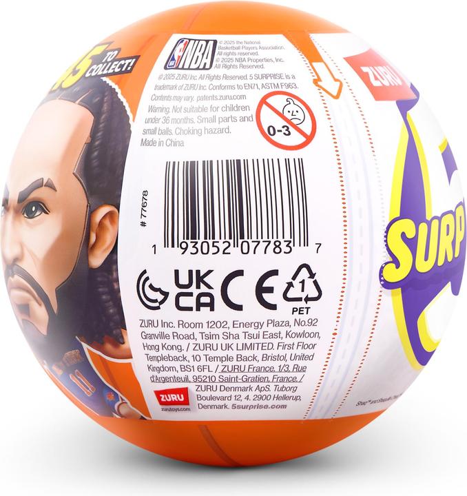 Actual product image Zuru 5 Surprise - NBA Ballers