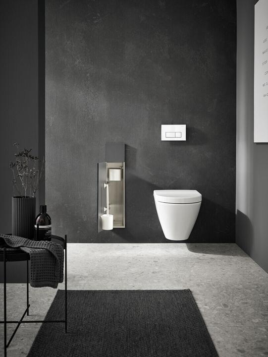 Produktbild Emco asis module pure WC-Modul mit Zusatzfach, Unterputz, Anschlag rechts 730mm