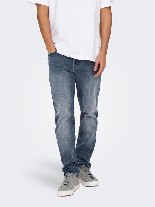 Produktbild Only & Sons ONSWEFT Mittlere Taille Normal geschnitten Jeans Slim Fit Jeans (W29/L32)