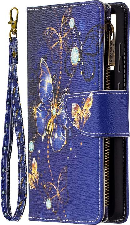 Produktbild König Design Hülle Handy Schutz für Samsung Galaxy A72 5G Case Flip Cover Tasche Etui Violett (Samsung Galaxy A72 5G)