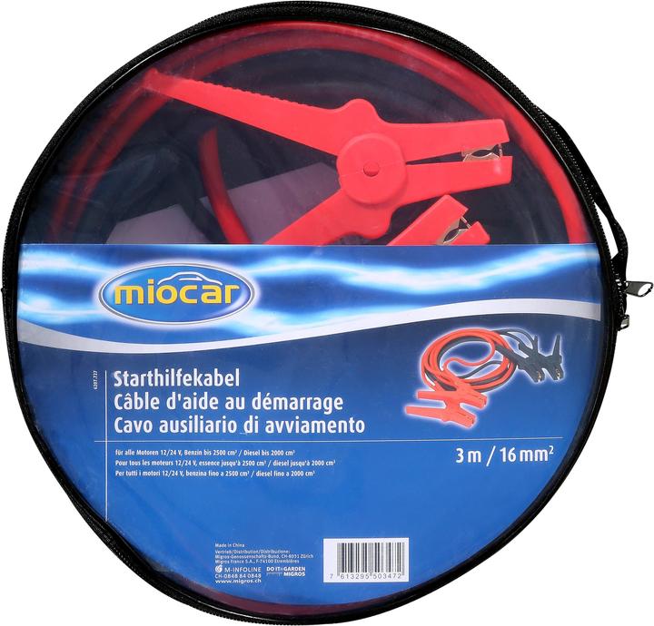 Image du produit Miocar Câbles de démarrage