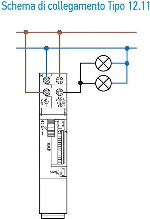 Produktbild Finder Zeitschaltuhr für Hutschiene B