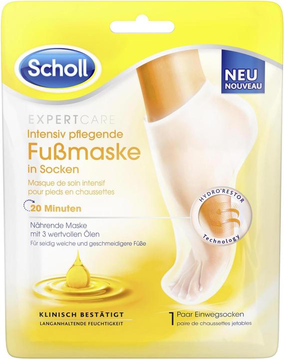 Actual product image Scholl Foot mask 3 oils 1 pair (Foot mask)