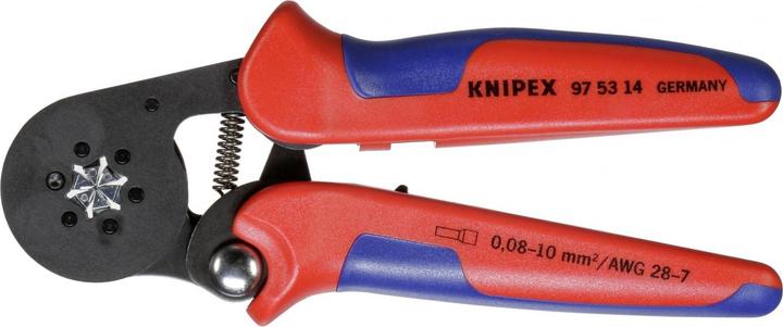 Actual product image Knipex Self-Adjusting Crimping Pliers for wire ferrules (180 mm)