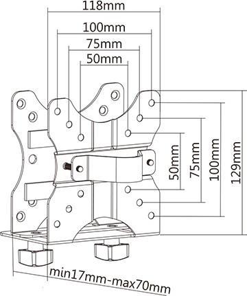 Productafbeelding equip VESA computerhouder