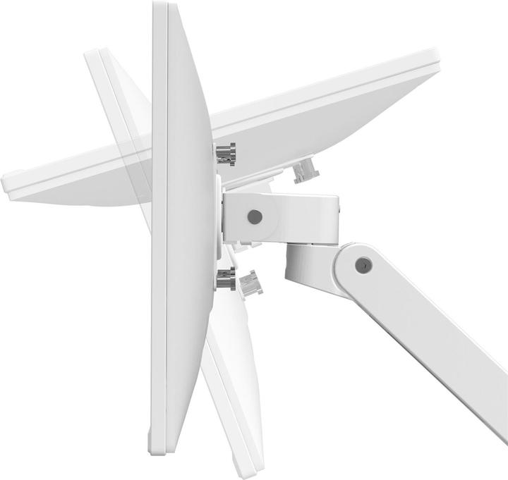 Actual product image Ergotron LX PRO ARM DUAL SIDE-BY-SIDE white (Table, 27")