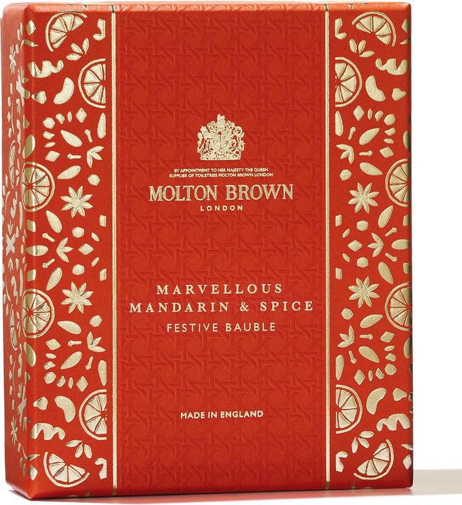 Actual product image Molton Brown Marvellous Mandarin & Spice Festive Bauble (75 ml)