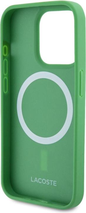 Produktbild Lacoste Etui Iconic Petit Pique Crossbody Cord MagSafe do iPhone 15 Pro zielony