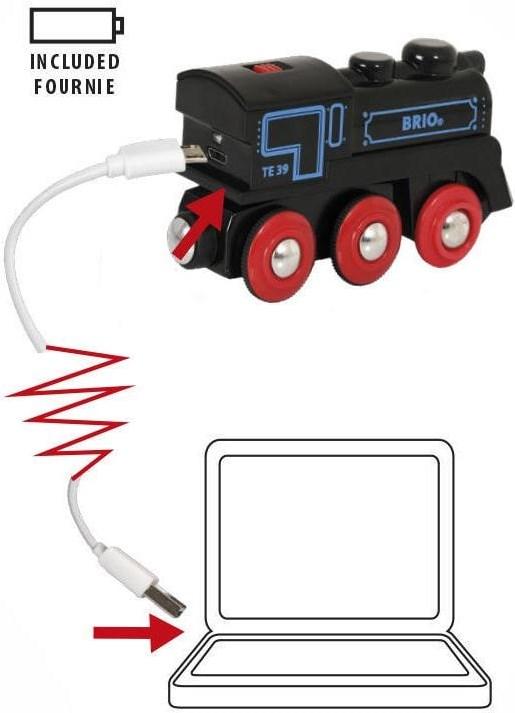 Image du produit Brio Locomotive à batterie