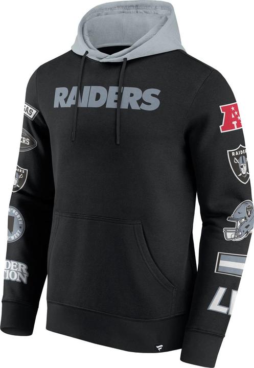 Fanatics Las Vegas Raiders NFL Sleeve Prints Hoody - XL (XL)