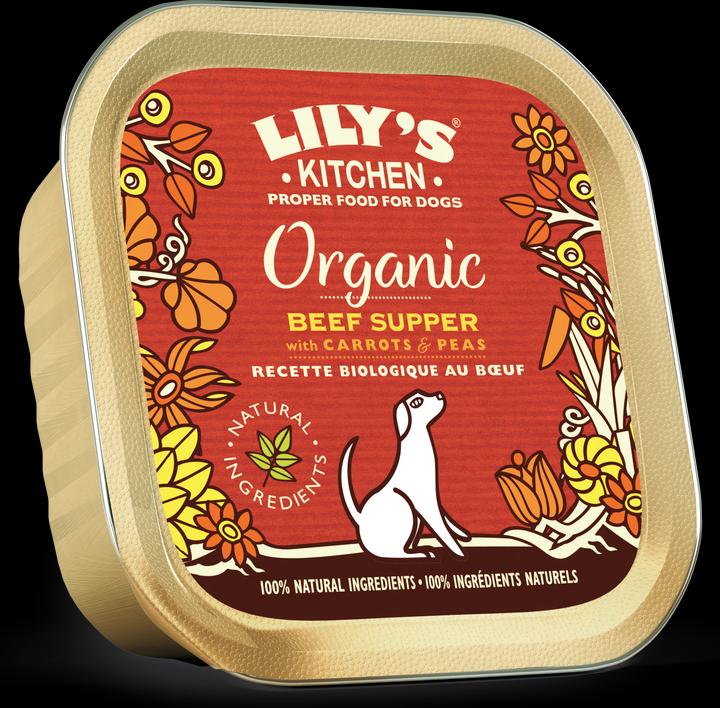 Produktbild Lily's Kitchen Organic Beef Supper (Adult, 1 Stk., 150 g)