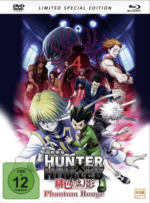 Image du produit Hunter x Hunter : Phantom Rouge Édition spéciale limitée (Blu-ray, 2013, Japonais, Allemand)